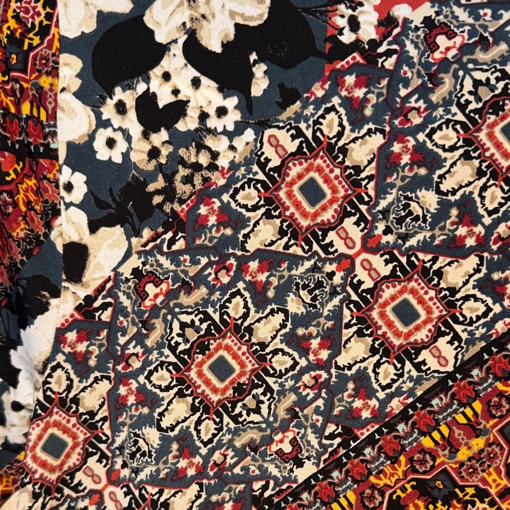 BCBGeneration Multicolor Patchwork Mini Dress - Picture 9 of 10